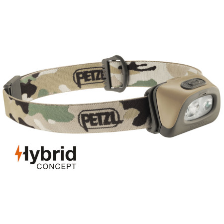 Stirnlampe Petzl Tactikka+ braun