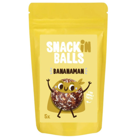 Sportlernahrung SNACKin BALLS Bananaman 65 g