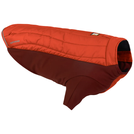 Hundebekleidung Ruffwear Powder Hound Jacket orange Persimmon Orange