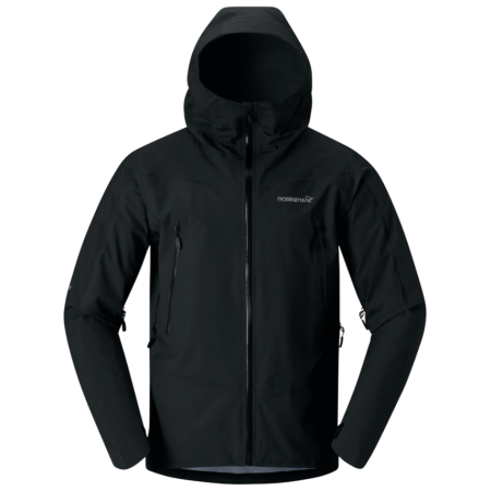 Herrenjacke Norrona falketind Gore-Tex Jacket schwarz Caviar Black