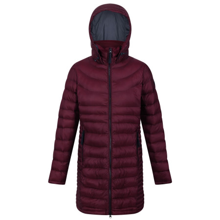 Damen-Wintermantel Regatta Andel III dunkelrot Burgundy(Seal Grey)