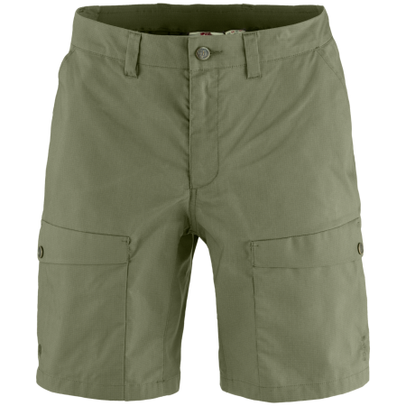 Herrenshorts Fjällräven Abisko Hybrid Trail Shorts M grün Laurel Green