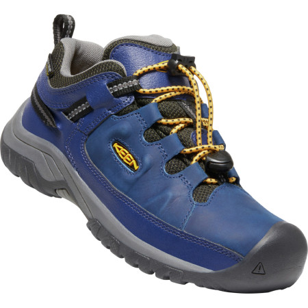Kinderschuhe Keen Targhee Low Wp Youth blau blue depths/forest night