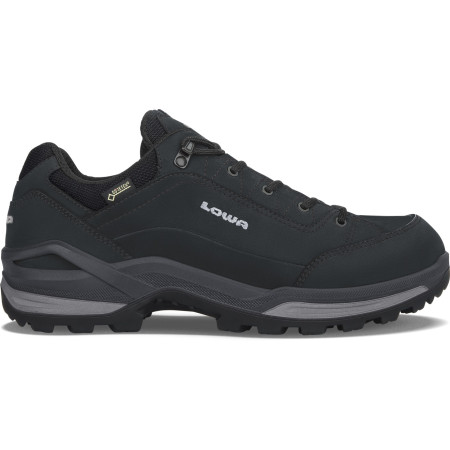 Herrenschuhe Lowa Renegade GTX Lo Wide schwarz black/graphite