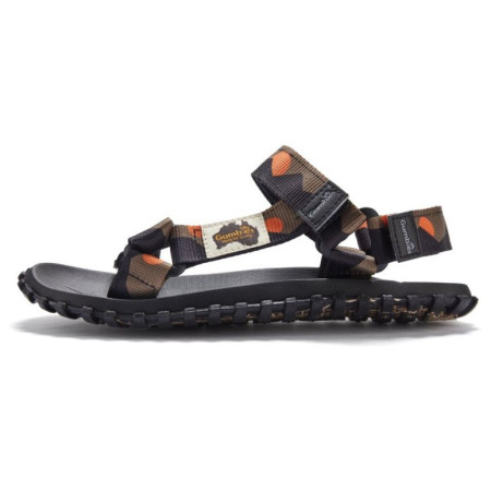 Herrensandalen Gumbies Scrambler Khaki a Orange grün/orange khaki/oranžová