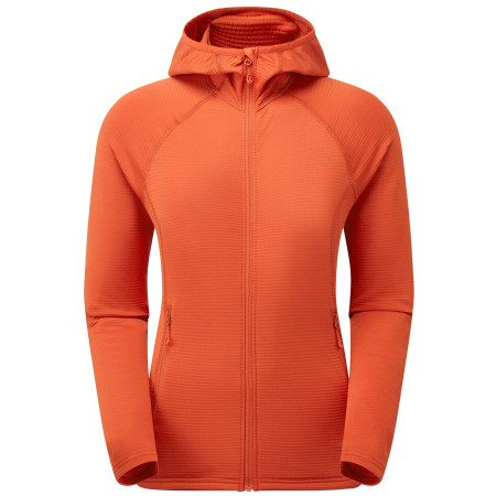 Damen Funktions-Sweatshirt Montane Protium Lite Hoodie orange SAFFRON RED