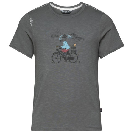 Herren T-Shirt Chillaz Tyrolean Trip dunkelgrau Black