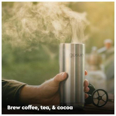 Thermokanne GoSun Brew 12V a kávovar French Press