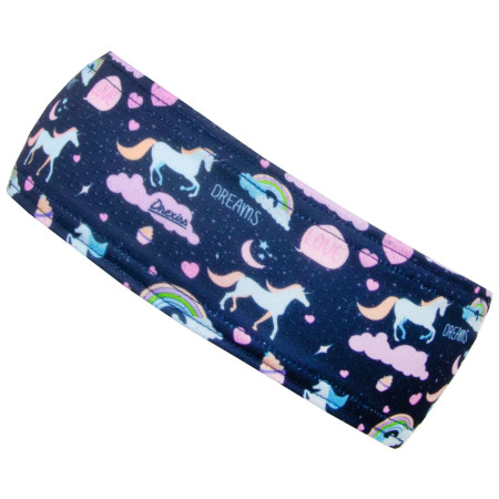 Damenstirnband Drexiss Ultralight Moon Unicorns blau