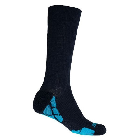 Socken Sensor Hiking Merino schwarz/blau