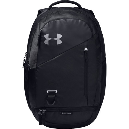Rucksack Under Armour Hustle 4.0 Backpack schwarz Black/Black/Silver