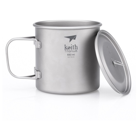 Tasse Keith Titanium Single-Wall Tit. Mug 650 ml grau