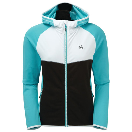 Damen-Sweatshirt Dare 2b Courteous II Core Stretch blau/weiß AzureBlue/Black