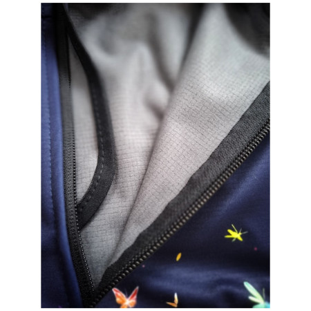 Kinder-Softshell-Jacke WAMU Dark Purple
