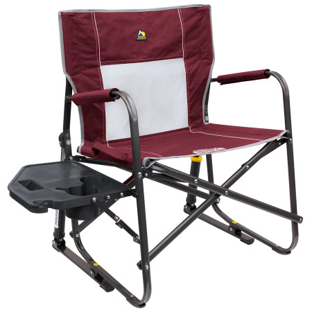 Campingstuhl GCI Freestyle Rocker XL with Side Table rot Cinnamon