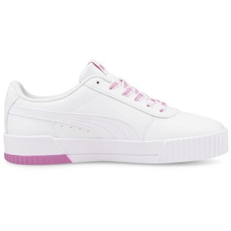 Damenschuhe Puma Carina Logomania weiß/rosa white