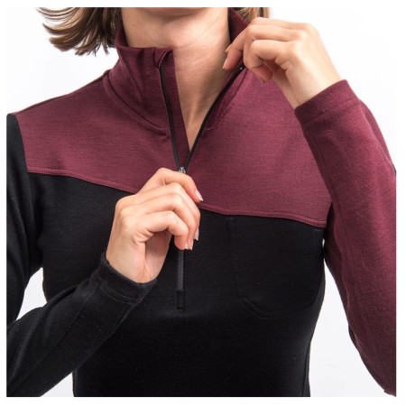 Damen Funktions-Sweatshirt Sensor Merino Extreme Up zip
