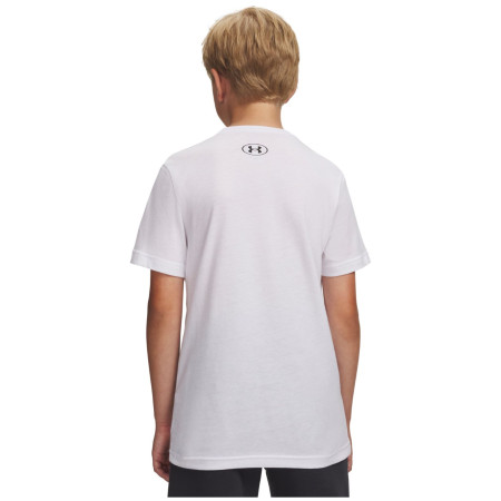 Kinder-Funktionsshirt Under Armour UA B Patch Pack Wm SS White