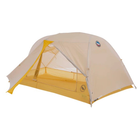 Ultraleichtes Zelt Big Agnes Tiger Wall UL2 Solution Dye gelb/weiß