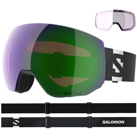Skibrille Salomon Radium Pro Sigma (And Extra Lens) schwarz Black