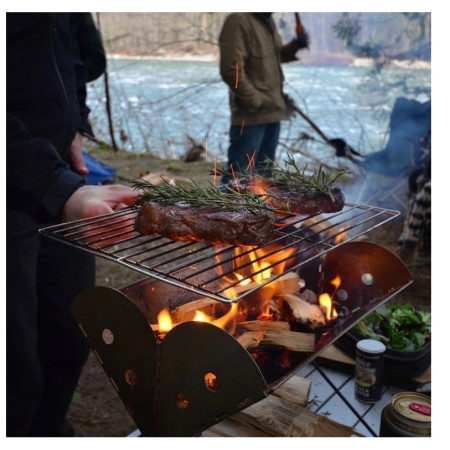 Faltgrill UCO Flatpack Grill & Firepit 35 x 25 cm
