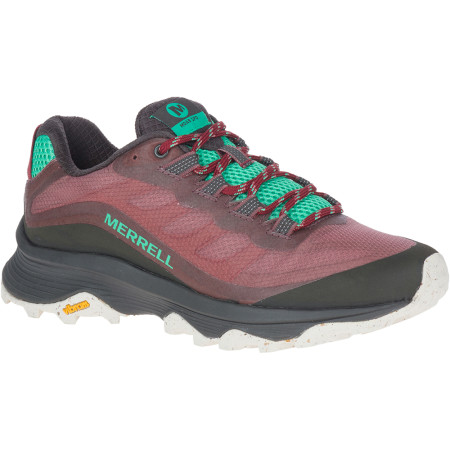 Damen Laufschuhe Merrell Moab Speed rot burlwood