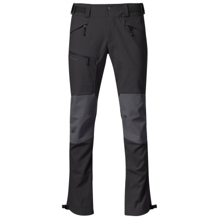 Herrenhose Bergans Fjorda Trekking Hybrid Pants schwarz/grau Solid Charcoal/Solid Dark Grey