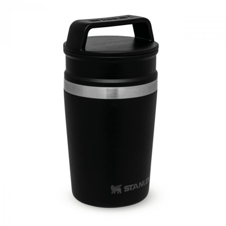 Tasse Stanley Duo uzávěr 236 ml schwarz/weiß Matte black pebble