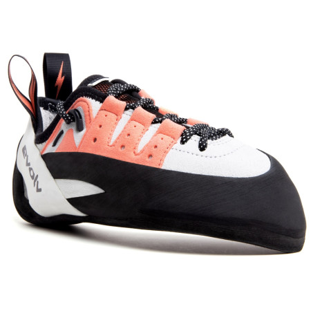 Damen Kletterschuhe Evolv Geshido Lace weiß/rosa White/Coral/Black