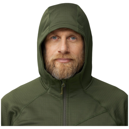 Herren-Sweatshirt Fjällräven Abisko Grid Fleece Hoodie M