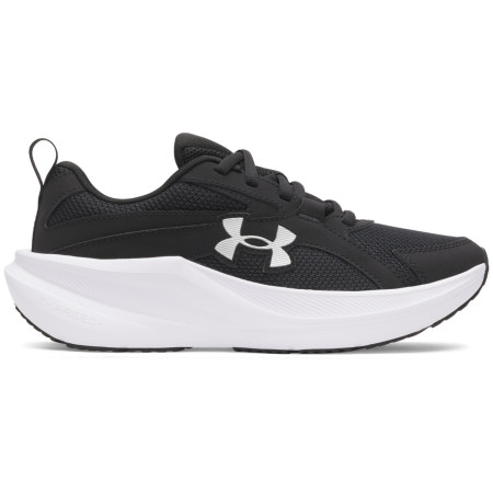 Kinder-Sneaker Under Armour UA Ggs Assert 11 Black schwarz/silber Black / Black / Metallic Silver