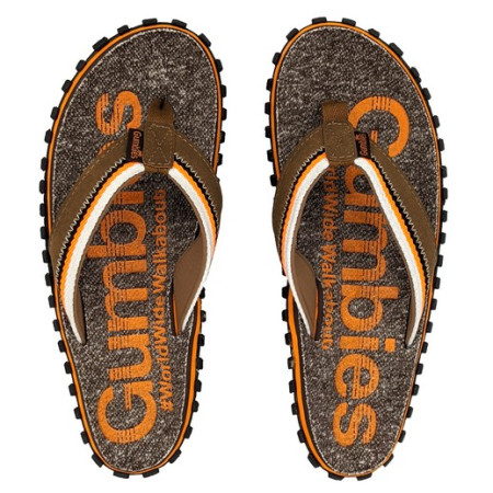 Flip-Flops Gumbies Cairns orange orange/grau Orange