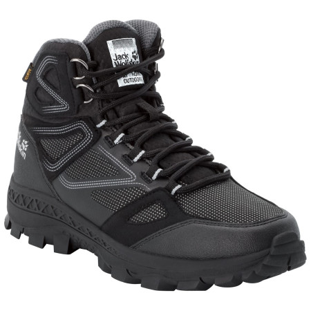 Damenschuhe Jack Wolfskin Downhill Texapore Mid W schwarz Black/Grey