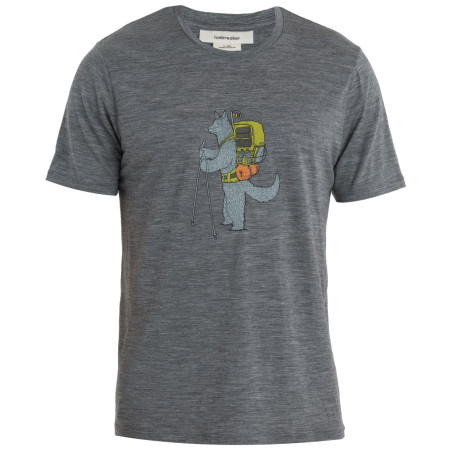 Herren-T-Shirt Icebreaker M Mer 150 Tech Lite II SS Tee Tech Head grau Gritstone Hthr