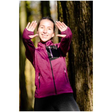 Damen-Sweatshirt MOOA Nyore Grid 220