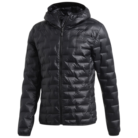 Herrenjacke Adidas Light Down Ho schwarz Black