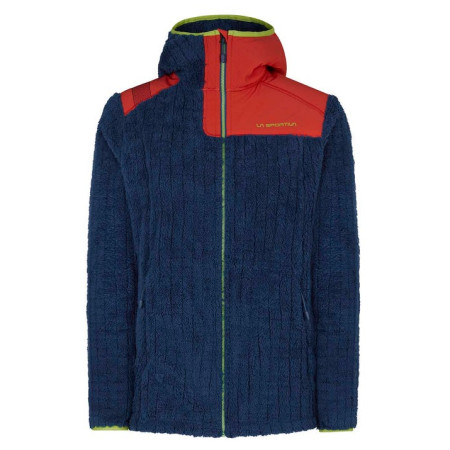 Damen-Sweatshirt La Sportiva Maya Hoody W blau/rosa Opal/Hibiscus