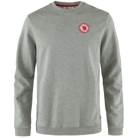 Herren-Sweatshirt Fjällräven 1960 Logo Badge Sweater hellgrau Grey-Melange