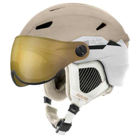 Skihelm Relax Stealth 2022 beige Beige
