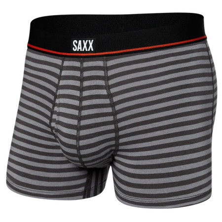 Herren-Boxershorts Saxx Non-Stop Stretch Cotton Trunk grau hiker stripe-grey