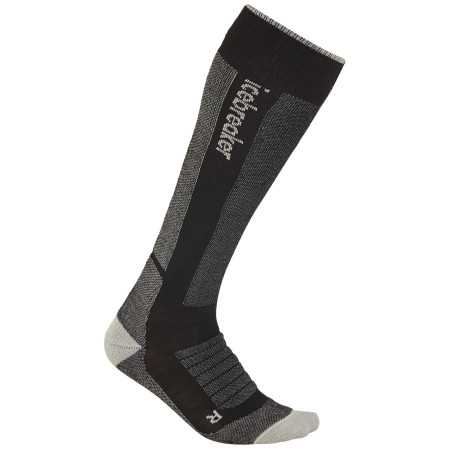 Herrensocken Icebreaker M Mer Ski+ Medium OTC schwarz/grau Black/Ether/Graphite