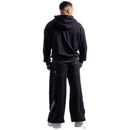Herren Funktions-Sweatshirt Nebbia Zipper Hoodie with Embroidery Primal
