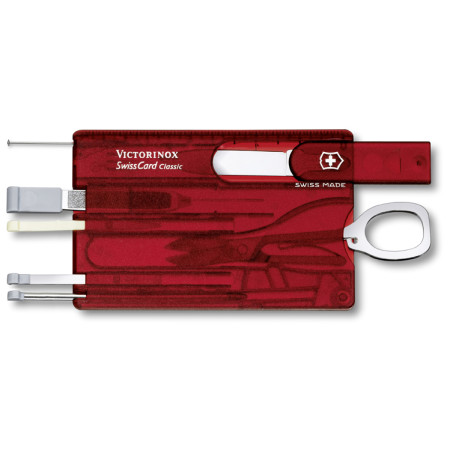 Multifunktionskarte Victorinox SwissCard Classic rot