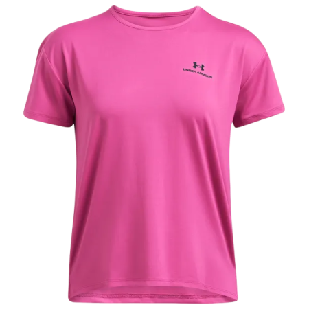 Damen-Funktionsshirt Under Armour Rush Energy SS 2.0 rosa AstroPink/Black