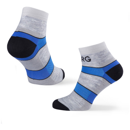 Herrensocken Warg Trail Low Wool grau/blau SvSedaCernoModraCerna