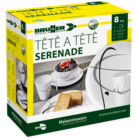 Geschirrset Brunner Set tête-à-tête Serenade 8 pcs