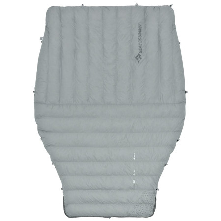 Daunenschlafsack Sea to Summit Cinder Cd II Regular grau Pale Grey / Dark Grey