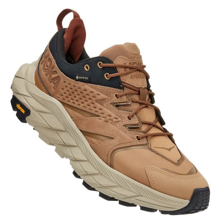 Wanderschuhe Hoka Anacapa Low GTX braun Tiger's Eye / Black