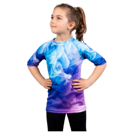 Kinder-Funktionsshirt Drexiss All Mist Violet Coolmax blau/lila