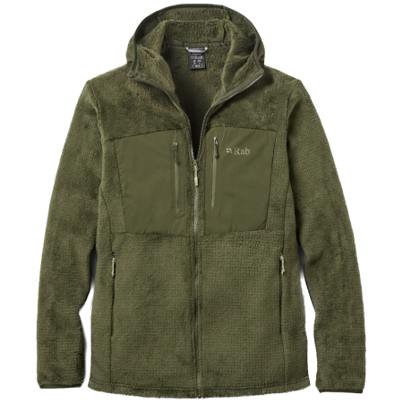 Herren-Sweatshirt Rab Granitic Hoody grün